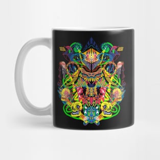 skull eye piramid Mug